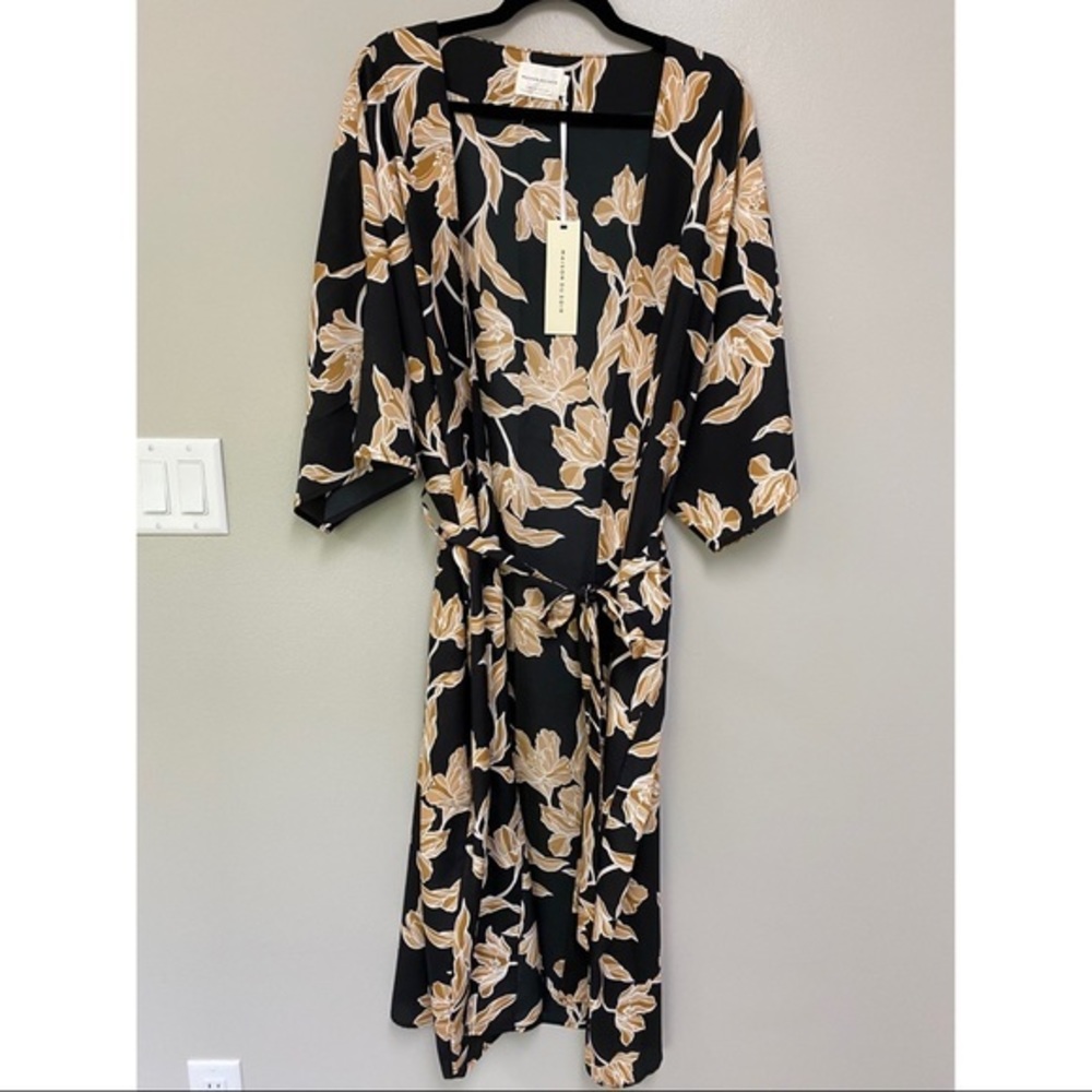 Nwt Maison Du Soir Floral Robe - image 4